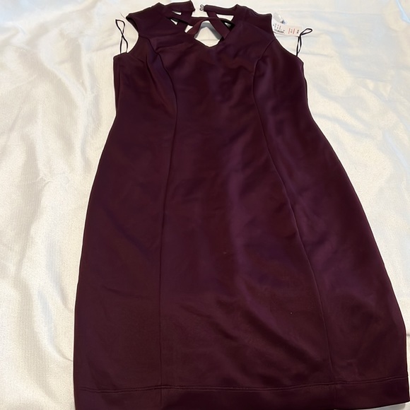 Cleo burgundy dress. Size 6 - Picture 3 of 6